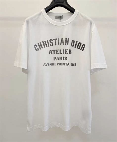 womens dior t shirt|dior atelier t shirt.